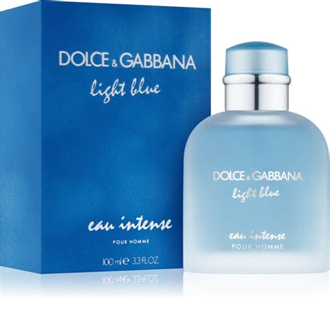 dolce gabbana light blue intense eau de parfum spray men|light blue intense d&g.